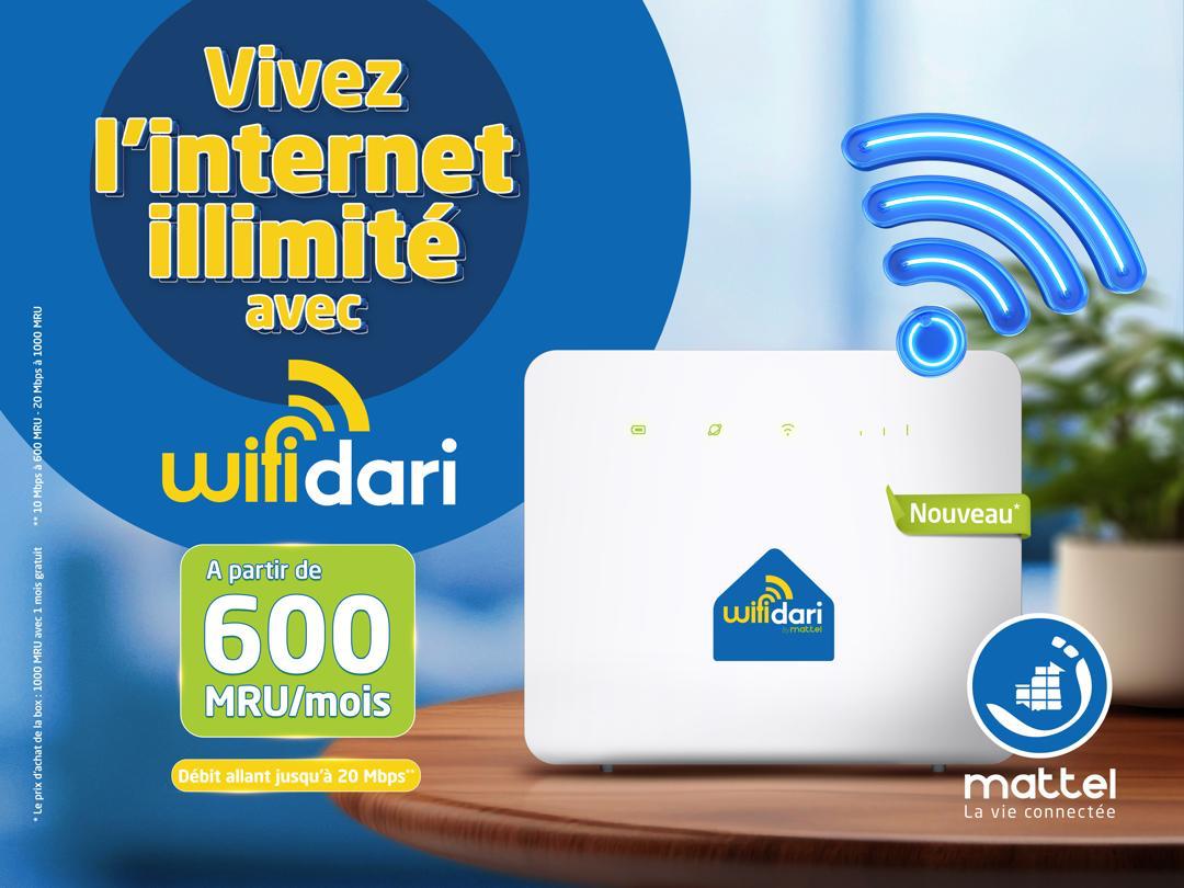 Mattel innove et lance Wifidari : sa nouvelle Box Wifi offrant un accès illimité à l’Internet Haut Débit