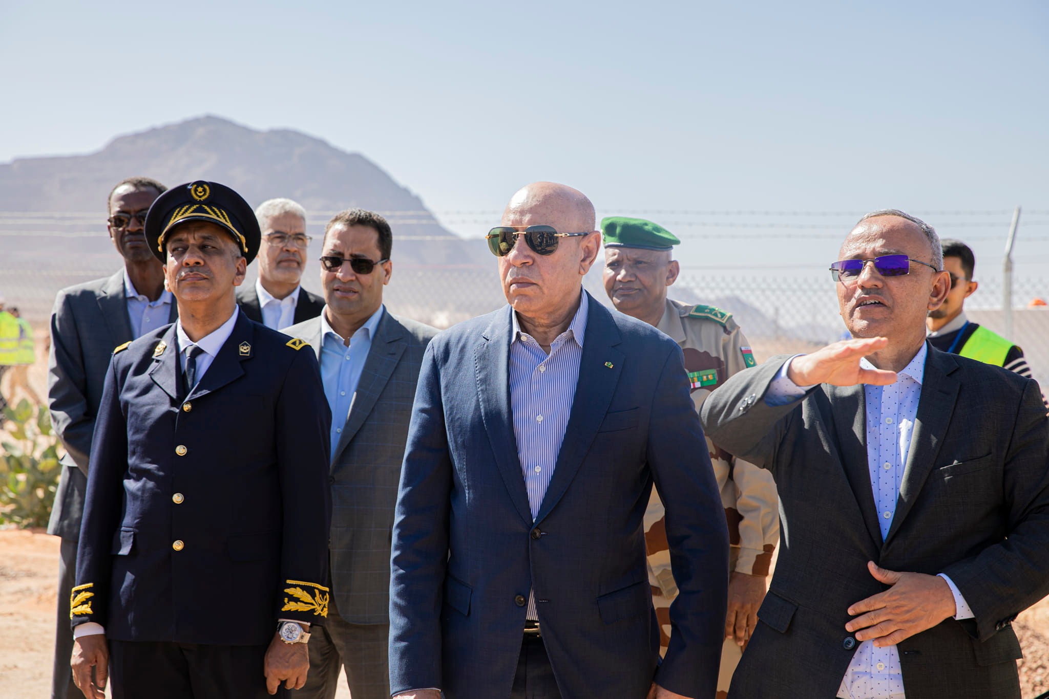 Zouerate : Ghazouani lance des projets d’un coût dépassant les 100 milliards MRO