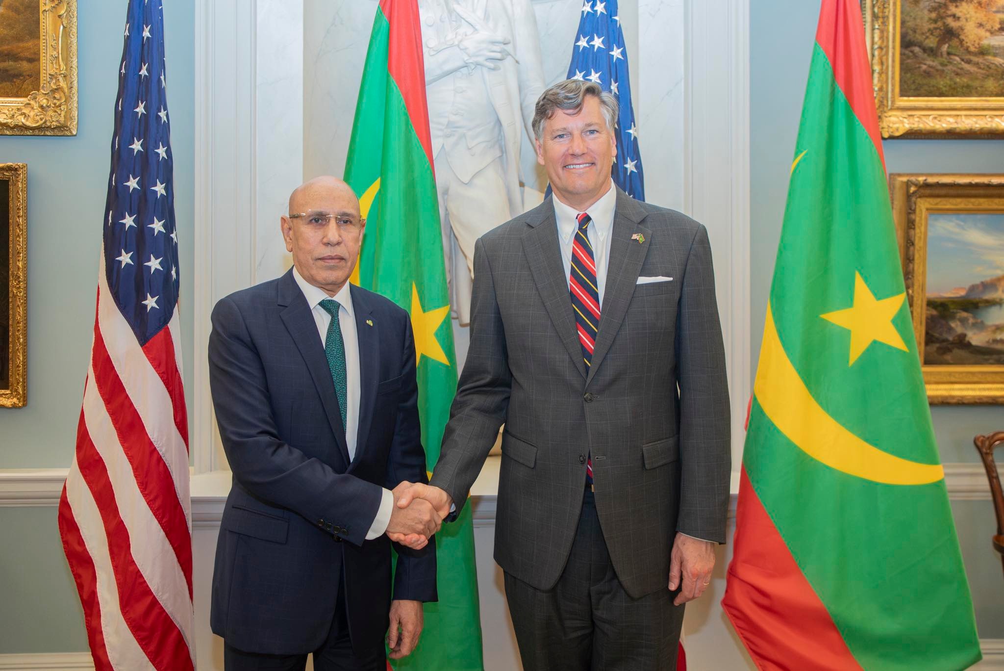 Le Président de la République rencontre le Secrétaire d’État adjoint des États-Unis