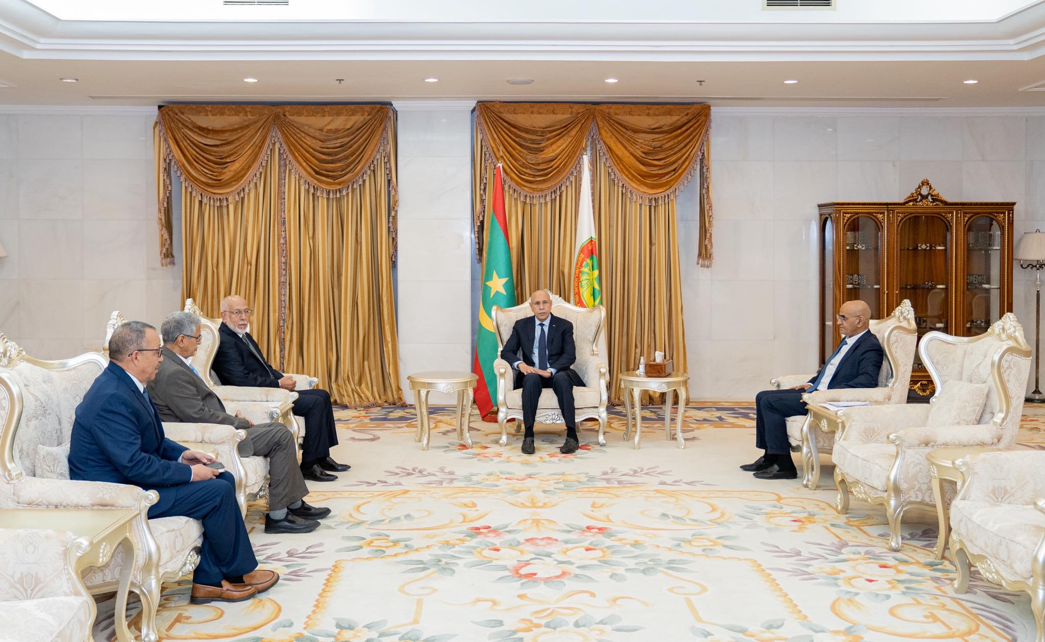 Le Président de la République reçoit une délégation de la République arabe sahraouie