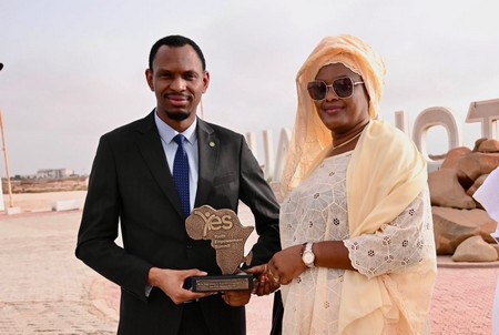 Ba Bocar Abdoulaye, accueilli en héros à Nouakchott après sa participation au YES !
