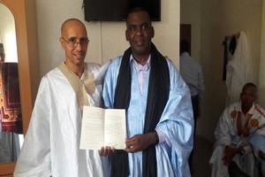 Le président d'IRA rend visite à ould Sellahi