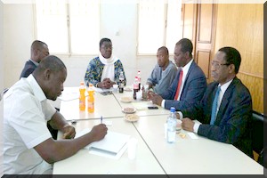 Visite d’une délégation de l'Initiative Mauritanienne des Droits de l'Homme Pour Tous (IMDH) à Ouagadougou [PhotoReportage]