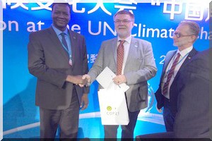 Participation de la Mauritanie au dialogue ministériel dans la cadre du 2ème forum Sud-Sud et la Chine dans le cadre du Changement Climatique [PhotoReportage]