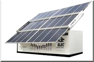 Formation des villageois sur le fonctionnement des centrales hybrides en Mauritanie