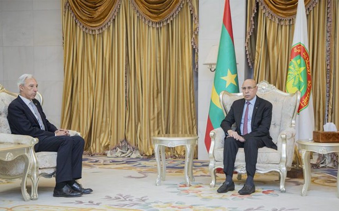 Le Président de la République reçoit l’envoyé spécial de l’UE pour le Sahel