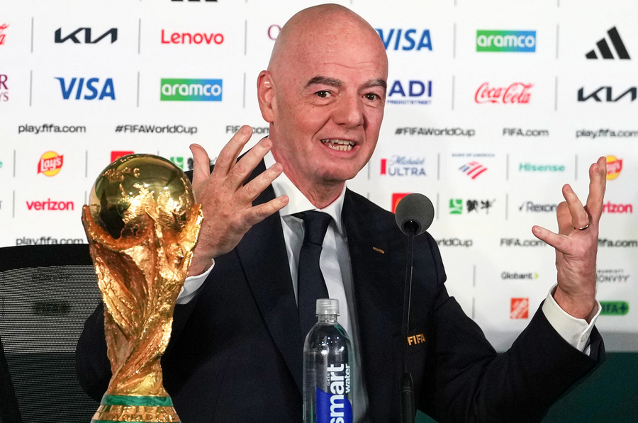 Gianni Infantino reçoit le soutien de six fédérations arabes dont la Mauritanie