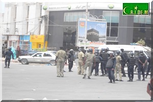 Manifestation contre répression policière au marché de Nouakchott: un blessé et 22 arrestations [PhotoReportage]