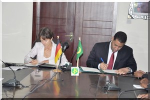  Convention de coopération mauritano-allemande d'appui à la gestion des ressources naturelles et à la promotion des droits de l'Homme 