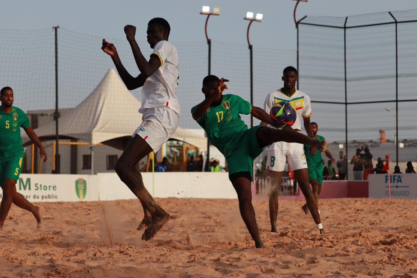 Amical Beach Soccer : La Mauritanie s’impose face au Sénégal 