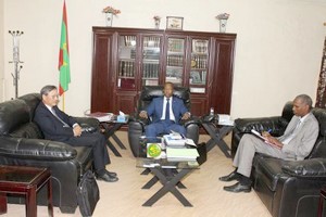 L’ambassadeur de Chine chez le ministre de la justice