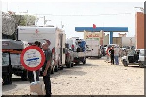 Des Sénégalais, à bord de 72 véhicules, bloqués à la frontière entre le Sénégal et la Mauritanie