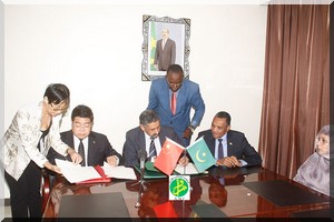  Appui chinois d'une dizaine de milliards ouguiyas au projet de l'assainissement de la ville de Nouakchott 