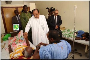 Le Chef de l'Etat en visite inopinée au Centre Hospitalier National