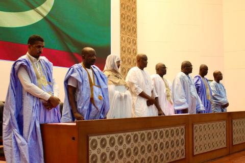 PHOTOS-2e Congrès du Parti CAP : forte mobilisation des militants au palais des congrès 