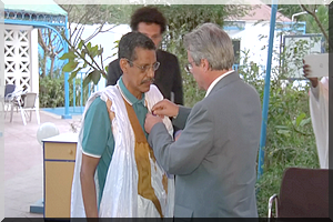 En images : Mohamed Ould Bouleiba/Chevalier de l’Ordre de Palmes académiques françaises