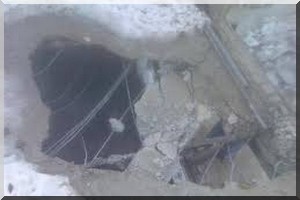 Chute de débris au marché de la capitale 