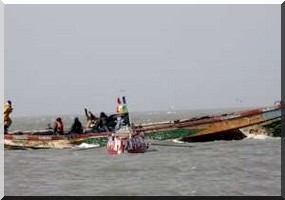Trois pêcheurs mauritaniens portés disparus après le renversement de leur pirogue par un bateau 