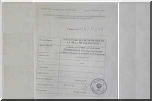 Le président mauritanien dispose de chiffres contradictoires sur la Groupe Pizzorno Environnement