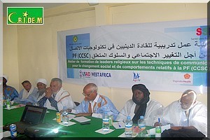Mauritanie : SSF forme les leaders religieux sur la CCSC [PhotoReportage]