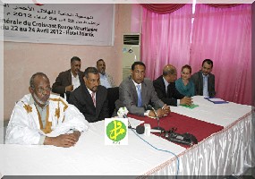 Ziyara de Nimjatt 2015, les  secouristes du Croissant Rouge Mauritanien assurent la couverture en Premiers  soins