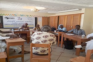 Des éducateurs d’enfants déficients intellectuels en formation à l’école Diamly de Nouakchott