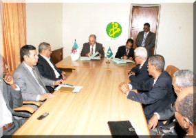 3100 tonnes de riz, don de l'Algérie pour aider la Mauritanie à faire face aux répercussions...