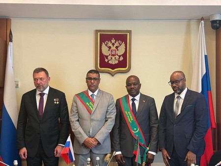 Diplomatie parlementaire : des députés mauritaniens à l’honneur à la Douma russe [Photo/REPORTAGE]