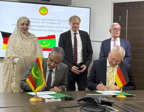 Energie: Möhring Energie Holding GmbH va construire une usine industrielle à grande échelle pour la production d’hydrogène vert à Nouadhibou