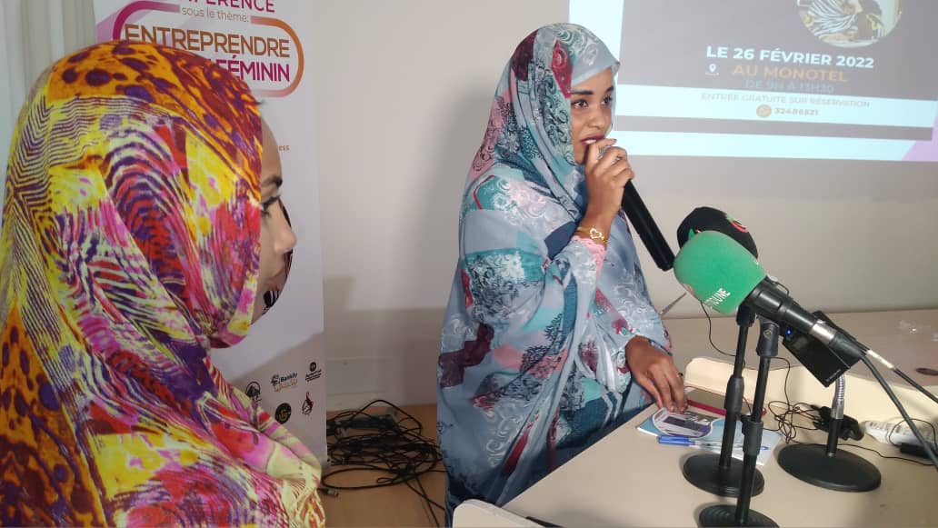 « Entreprendre au féminin » : une conférence animée par AMINA Habib [Photoreportage]
