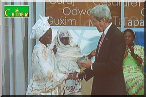 Point de presse de Me Fatimata Mbaye : « Je dédie mon prix à toutes les femmes mauritaniennes et aux défenseurs des droits humains en Mauritanie» déclare-t-elle   