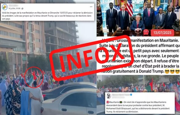 Mauritanie: fausse rumeur de soulèvement après la visite de Mohamed Ould Ghazouani à Washington