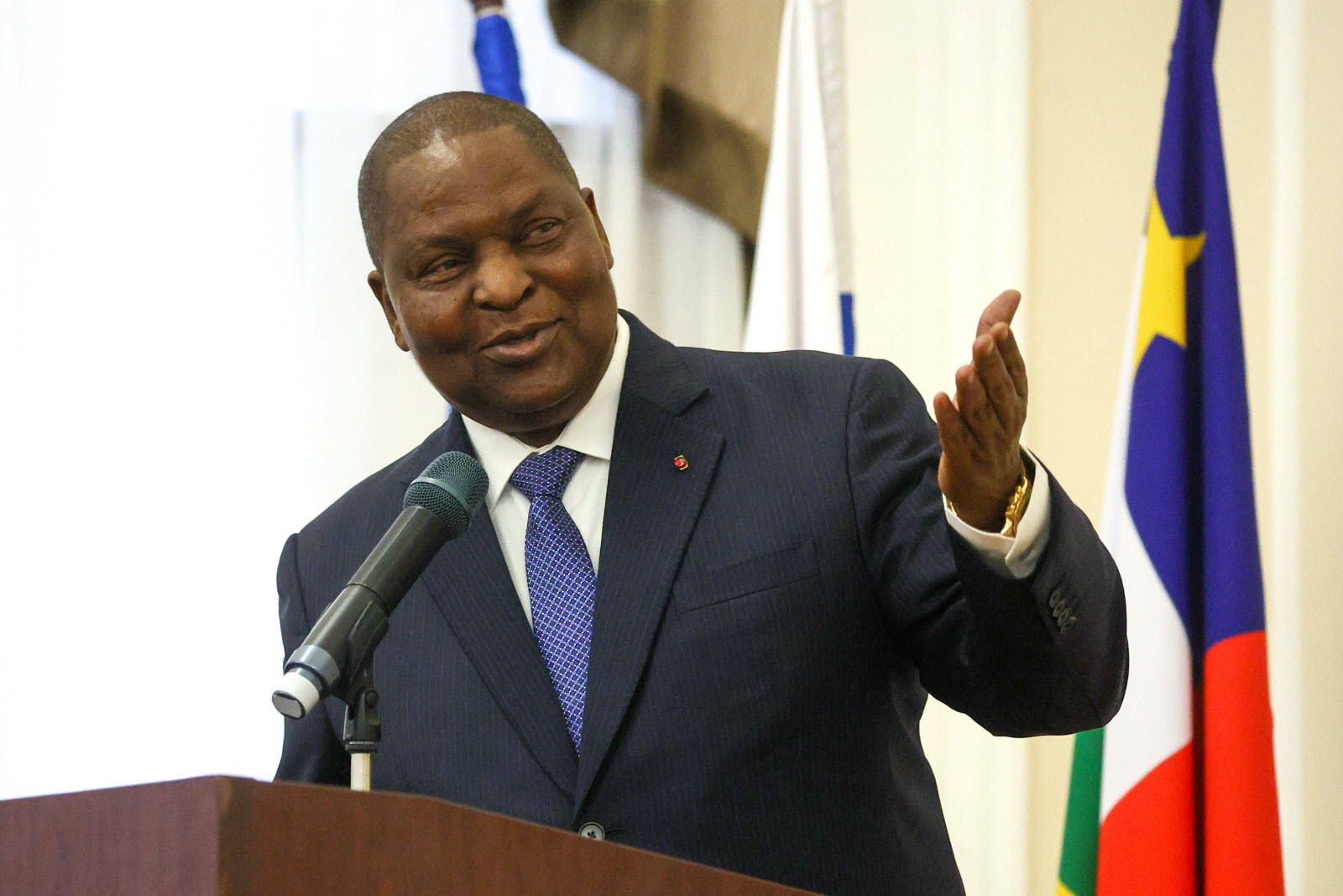 En Centrafrique, le président Faustin-Archange Touadéra réélu