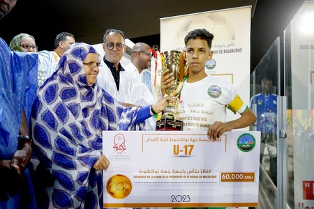 Coupe de la Présidente de la Région de Nouakchott (U-17) : un franc succès - [Photoreportage]