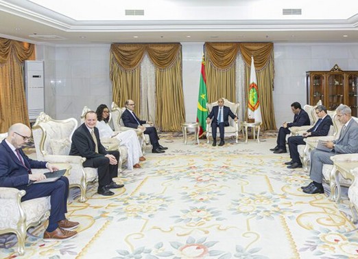 Le Président de la République reçoit une délégation du Fonds monétaire international