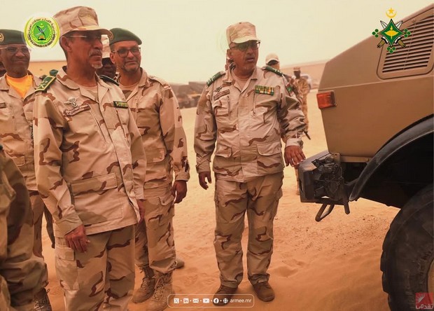 Le chef d’état-major général adjoint des armées effectue une visite d’inspection à la direction de l’artillerie à Chami