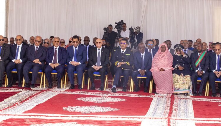 Le Président de la République supervise l’inauguration et la pose de la première pierre d’installations à Nouakchott