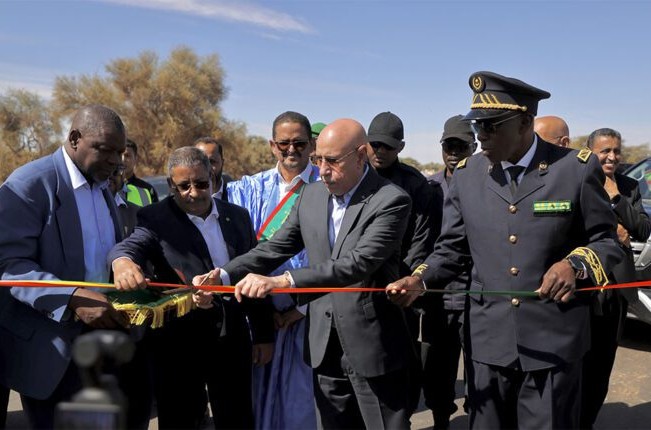Le Président de la République inaugure la réhabilitation du tronçon routier Boghé-Kaédi