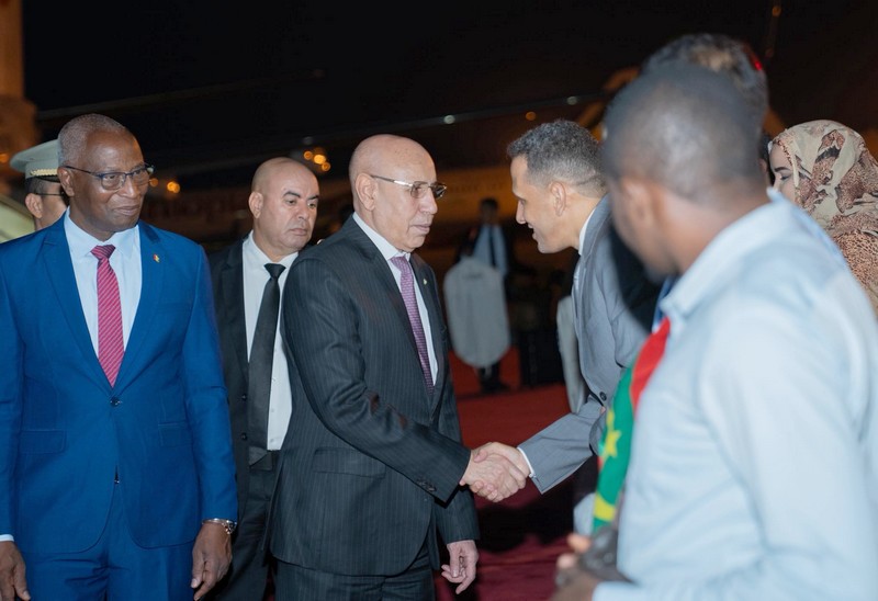 Le Président de la République arrive à Conakry pour assister à la cérémonie d’investiture du Président de la Guinée