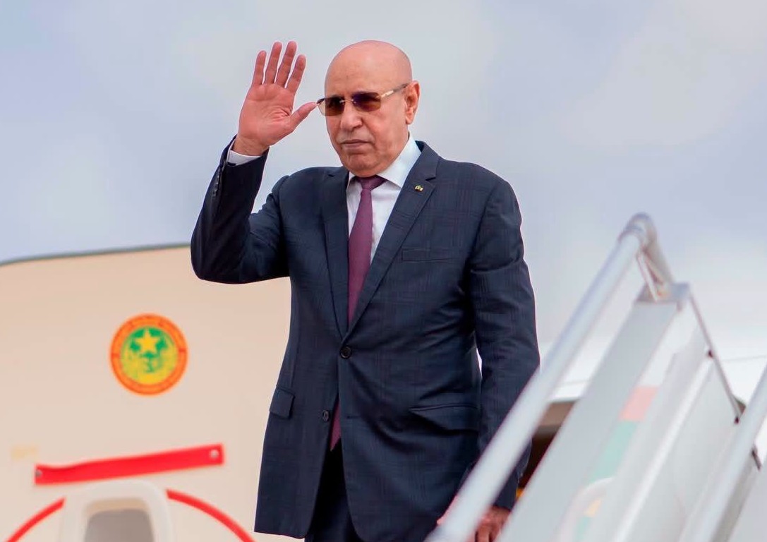 Le Président de la République arrive à Freetown en République de Sierra Leone