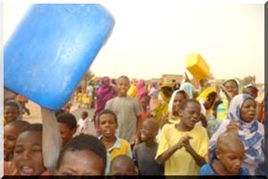  Pose de la première pierre d'un dispensaire dans la localité de Bouhajra