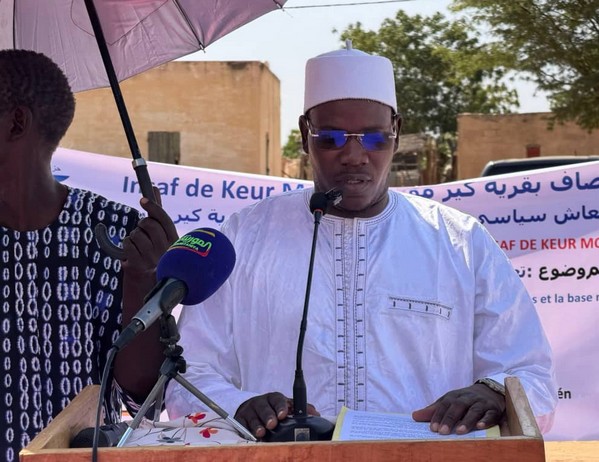 Interview avec Monsieur Lamine saliou Sall, coordinateur du parti El INSAF à Keur Mour 