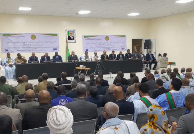 Lancement à Aïoun de la 1ère session de formation des commissions régionales de gestion des frontières dans les Hodhs et l’assaba