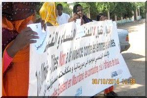 Mauritanie: des femmes manifestent pour l'application des accords en leur faveur