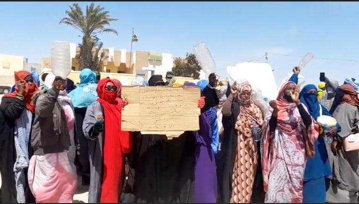 Sit-in à Nouadhibou dénonçant la hausse des prix