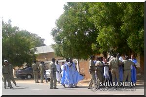 Nouakchott : Dispersion d’une manifestation des travailleurs de Tasiast licenciés