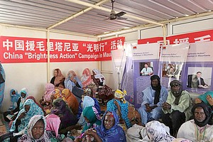 Marche vers la lumière : « avant l’opération, je ne voyais presque rien… »