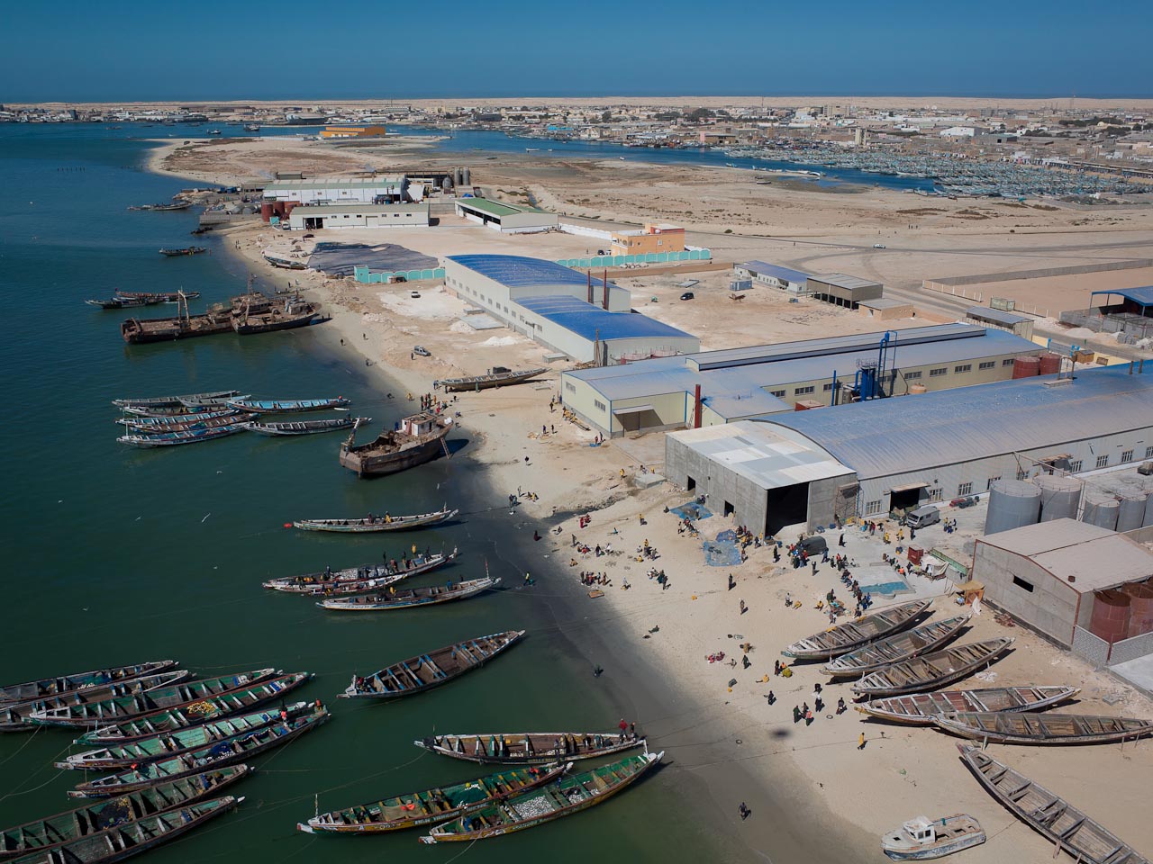 L’érosion de la plage de la ville de Nouadhibou est à craindre ce qui pourrait exposer la ville aux inondations 