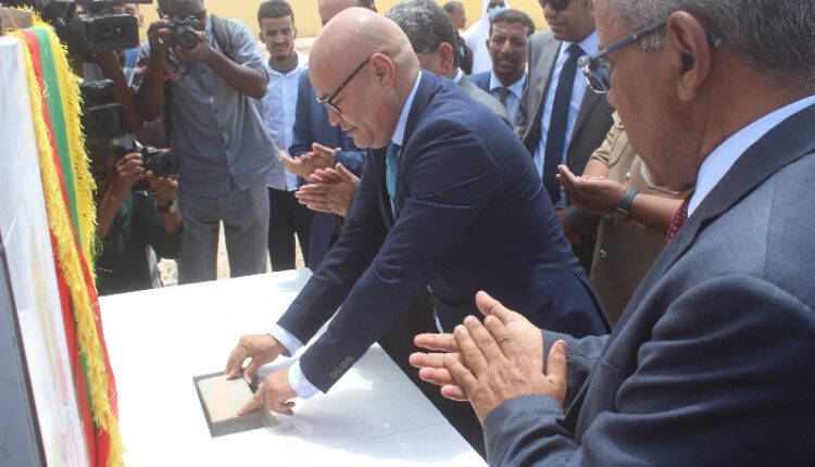 Pose de la première pierre de l’extension du Complexe olympique de Nouakchott