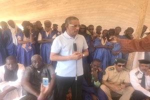 En images : inauguration par le Directeur Général de TADAMOUN d’un centre de santé dans la localité Mit-Aylek au Guidimagha